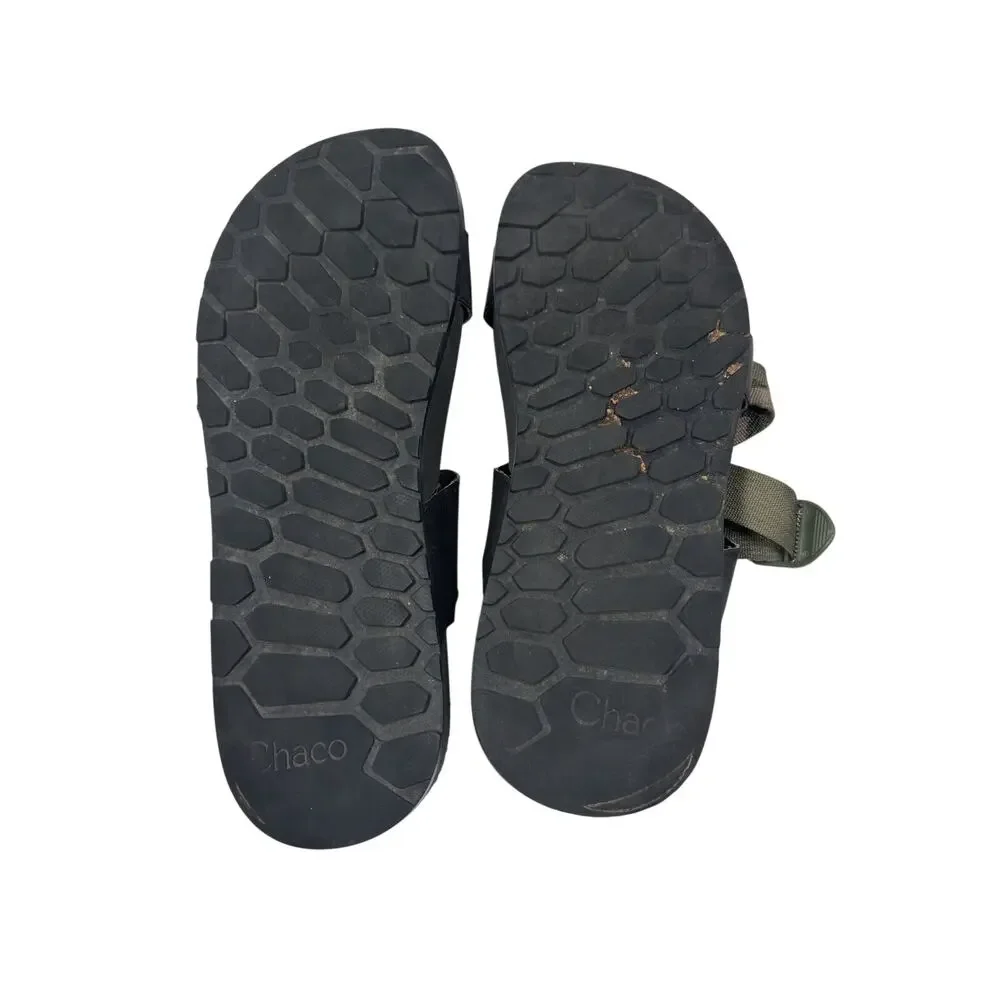 Chaco Z/1 Classic Sandals Mens 12 Green Camo Adjustable Straps